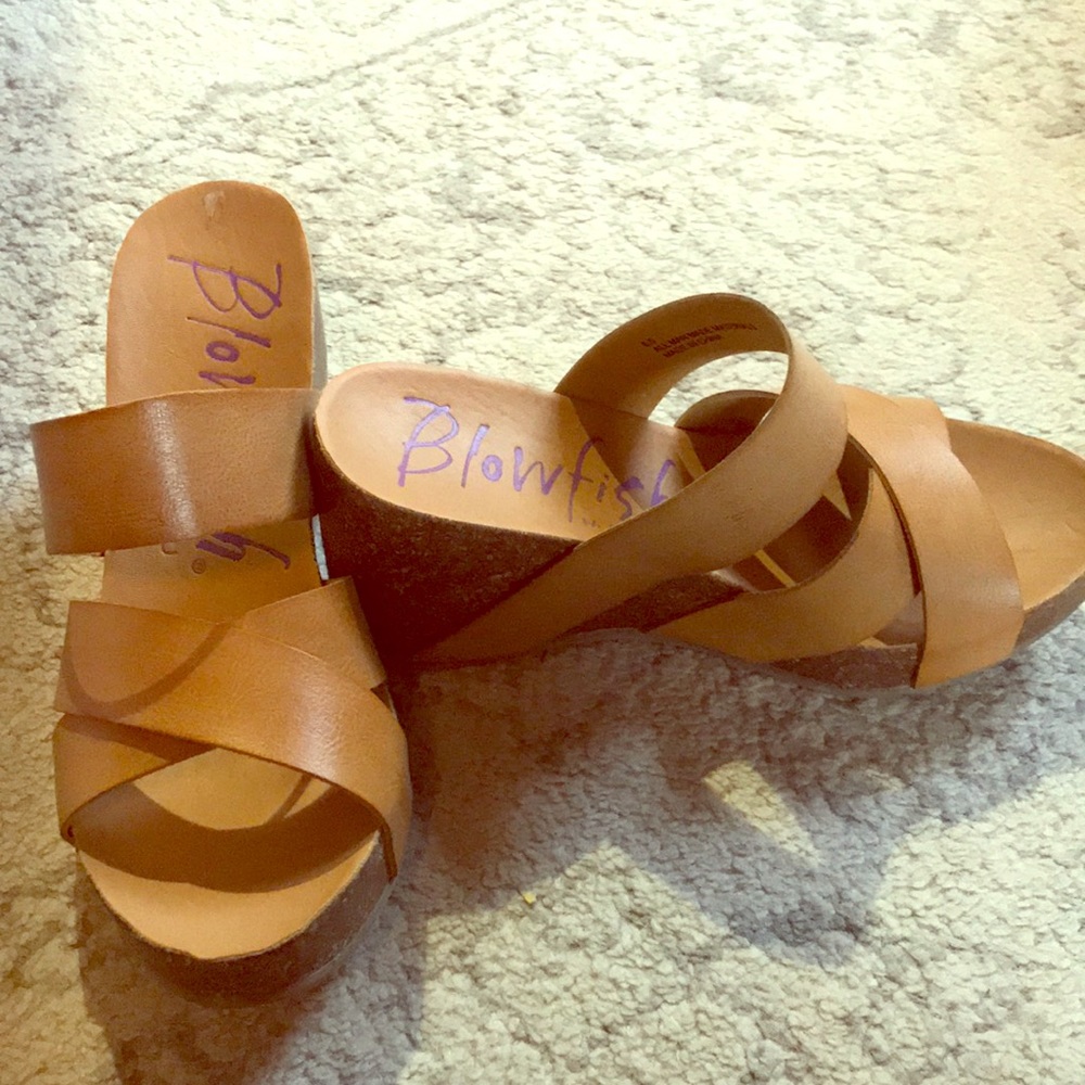 1-DAY SALE -- Blowfish Wedges